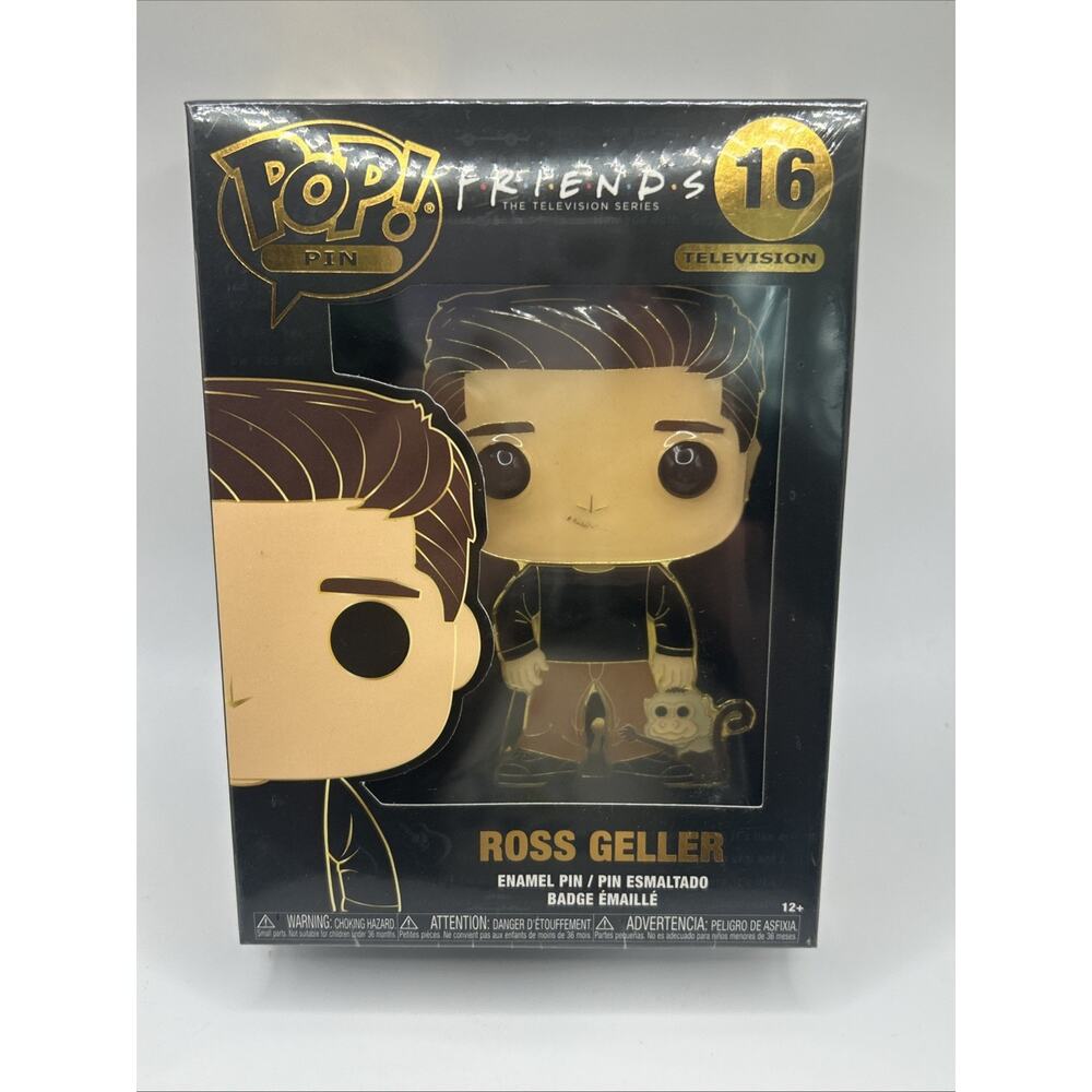 Funko POP! Pin Television Friends - Ross with Marcel #16